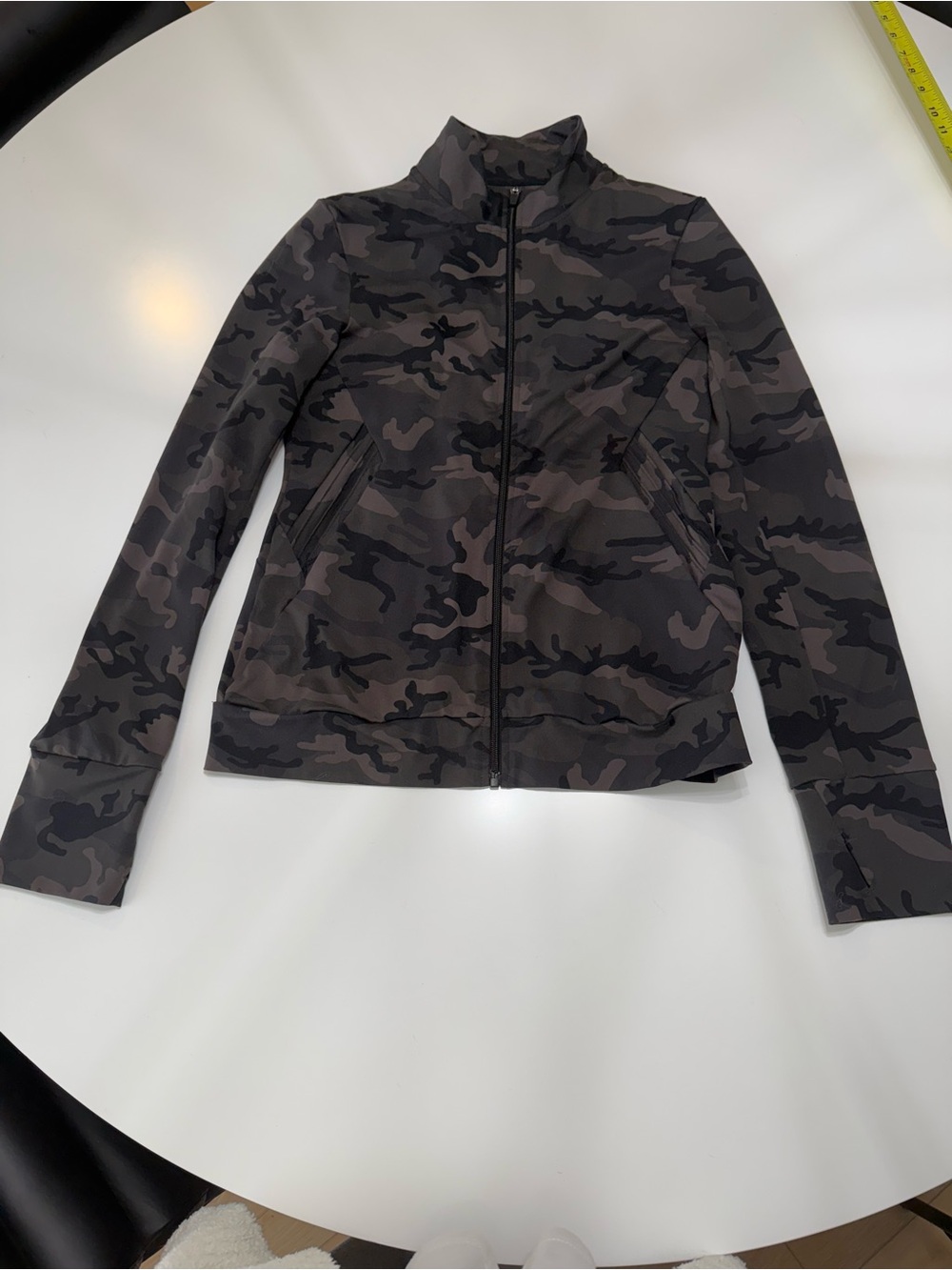 Fornia Camo Zip-Up Running Jacket Size Large - Picture 2 of 10